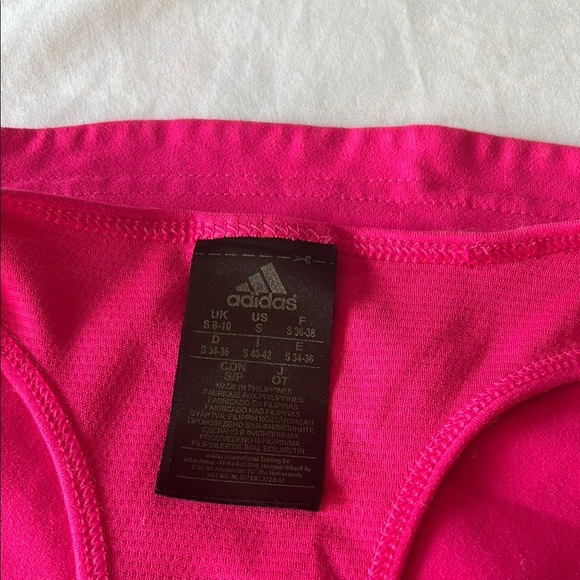 Adidas Pink Sleeveless Tank Top for Active Wear - Picture 5 of 5